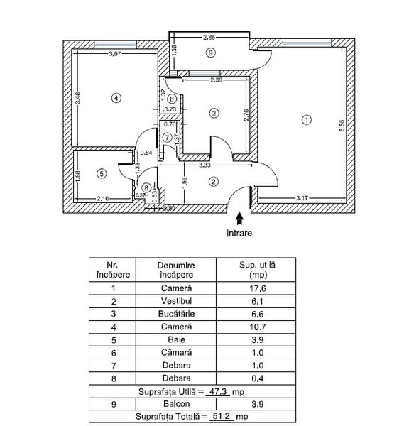 Dristor, 5 minute metrou si parc IOR, stradal pe Ramnicu Valcea, stradal